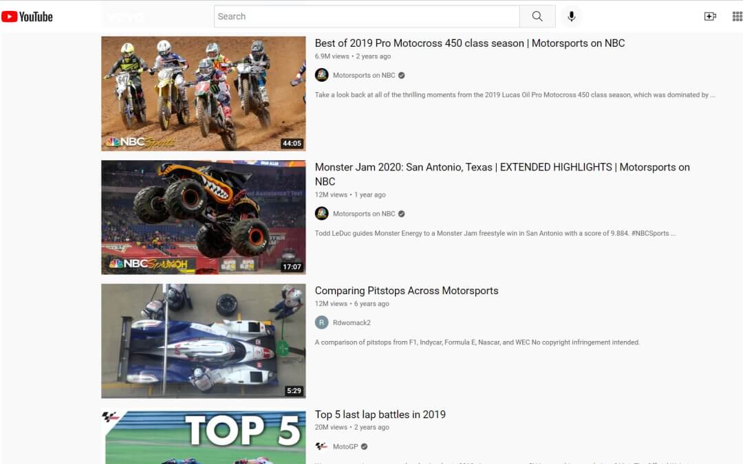 13 of the craziest motor sports you can find on YouTube