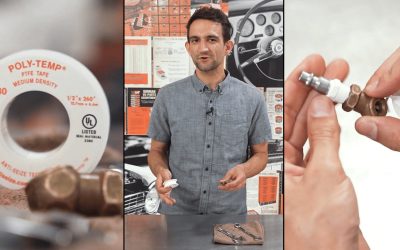 The right way to apply PTFE tape (VIDEO)