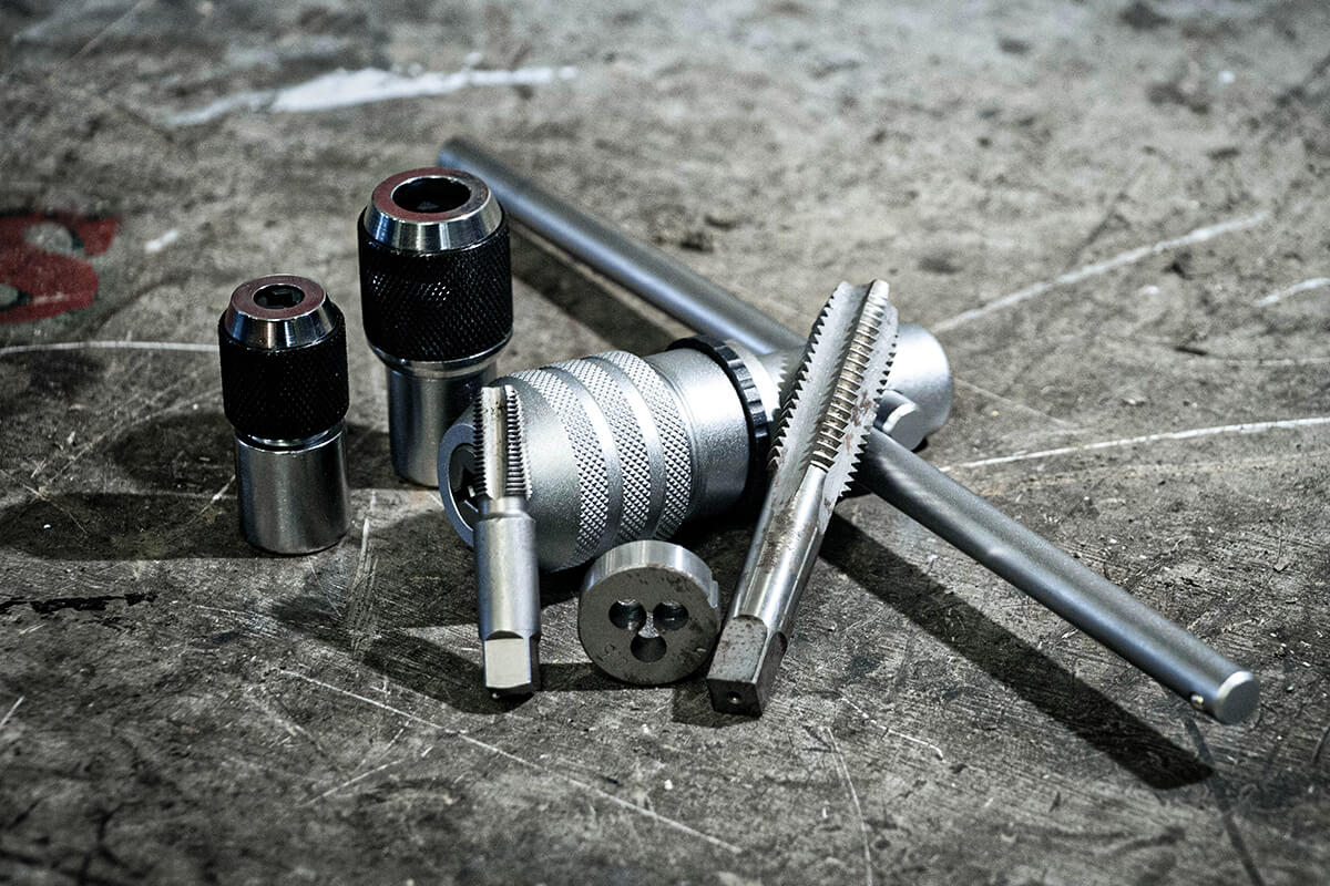 A modest handful of specialty tools can make good thread repairs a reality.