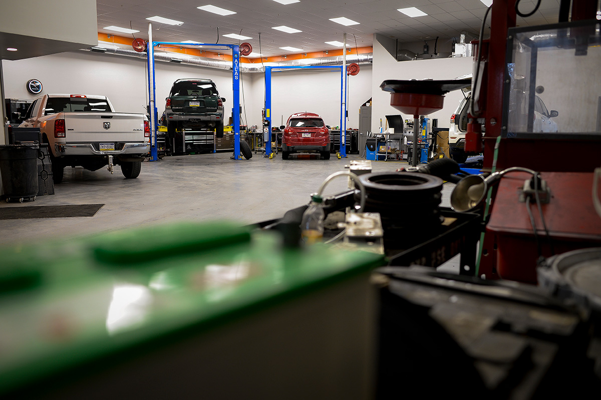 Repair Garage and vehicles