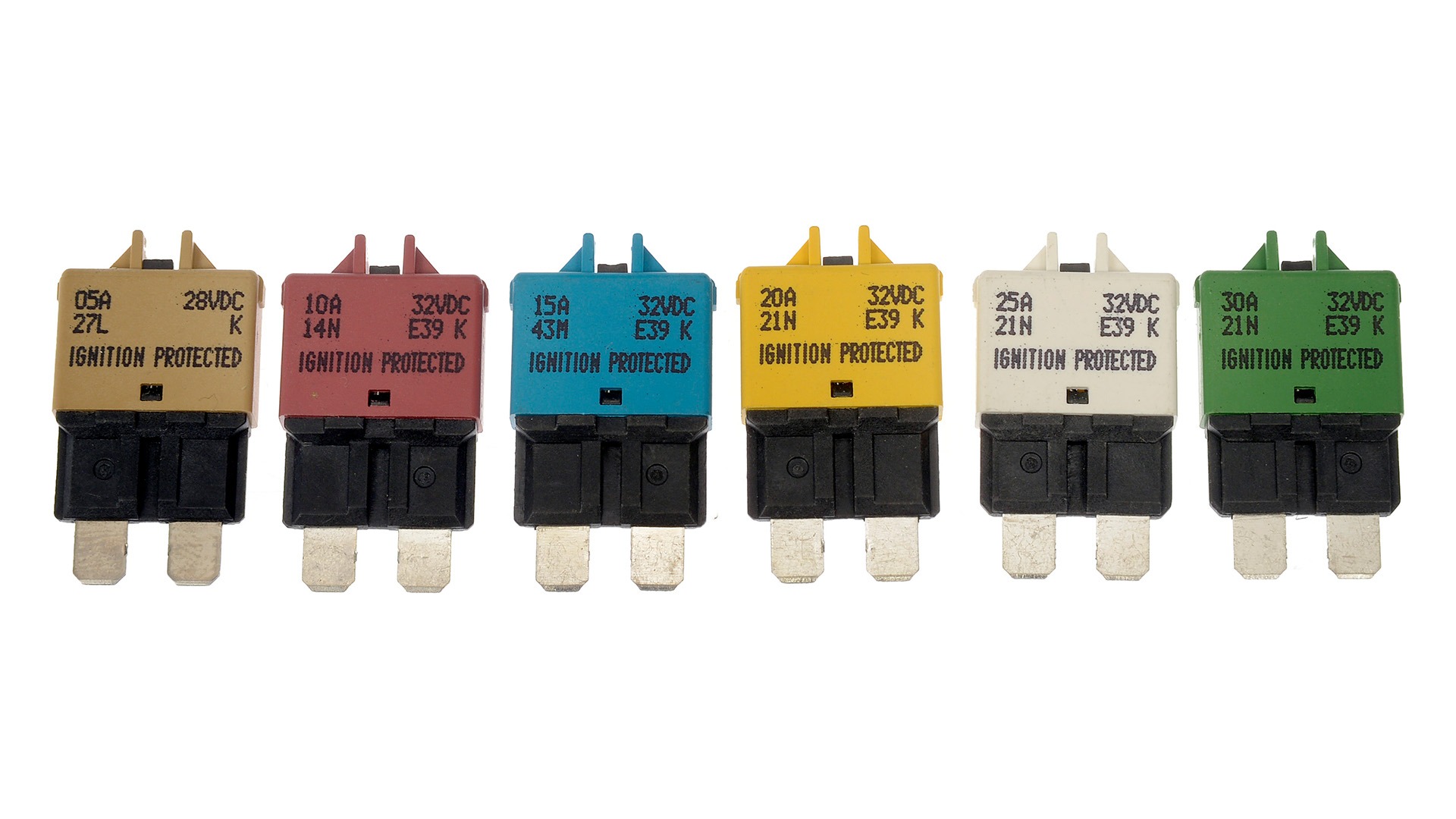 <br />
Fuse box-compatible circuit breakers are the ultimate spares when space is limited