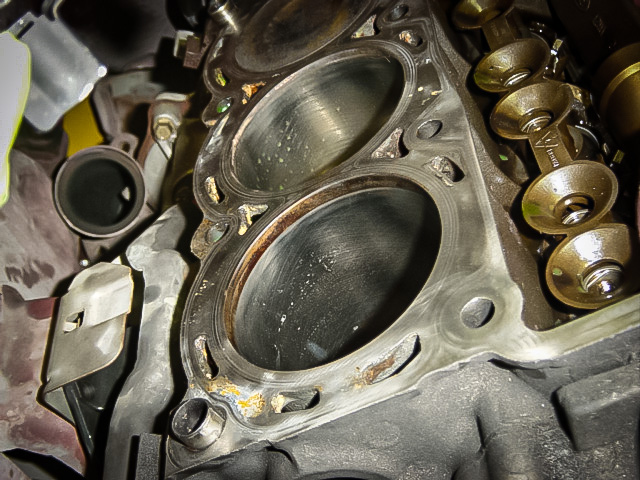 Water pumps are often replaced because of a little coolant loss at the weep hole. 