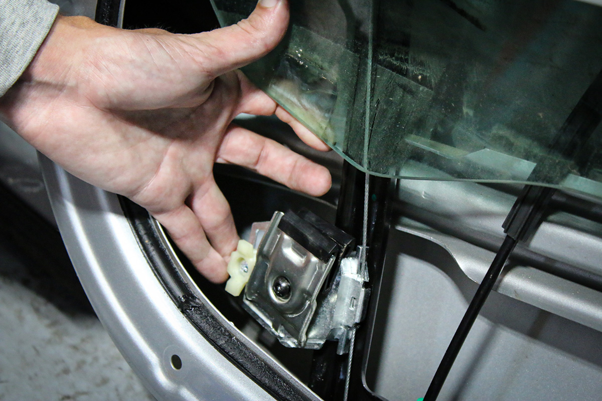 Window regulator replacement can be tricky, but not impossible. 