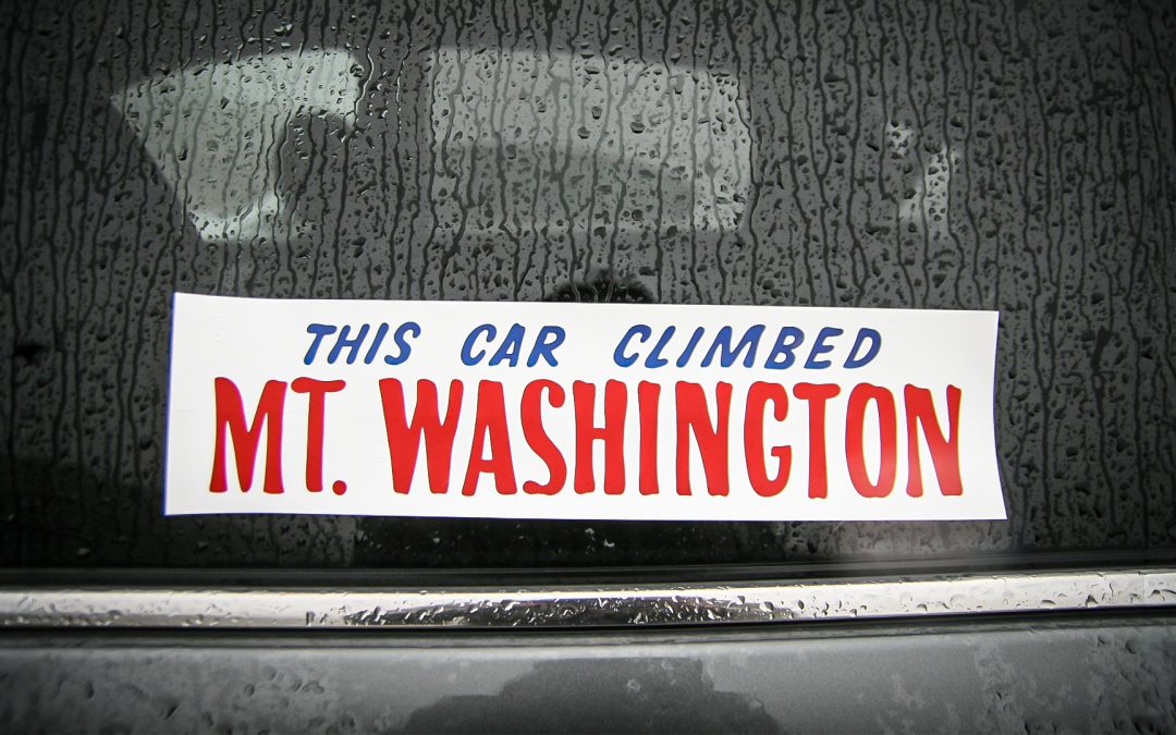 The History of the “This Car Climbed Mt. Washington” Bumper Sticker