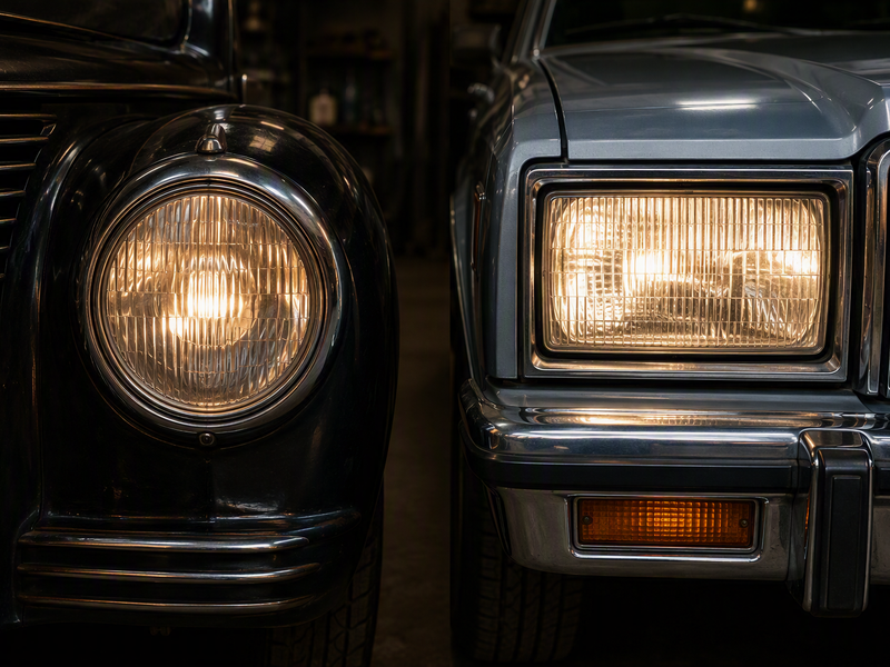 Sealed-beam and halogen designs brought greater reliability, affordability, and improved light output.
